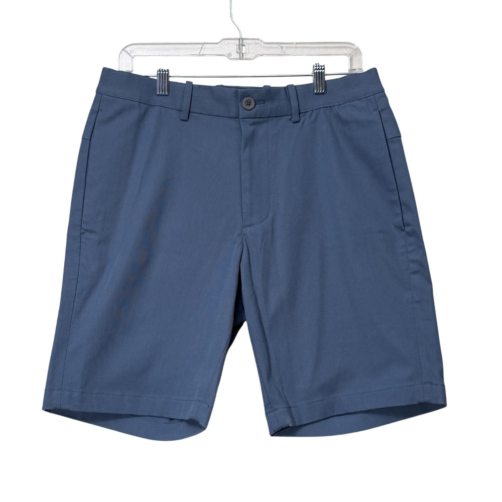 Vince Slater Athletic‎ Fit Shorts Mens 32 Blue Stretch Casual Golf